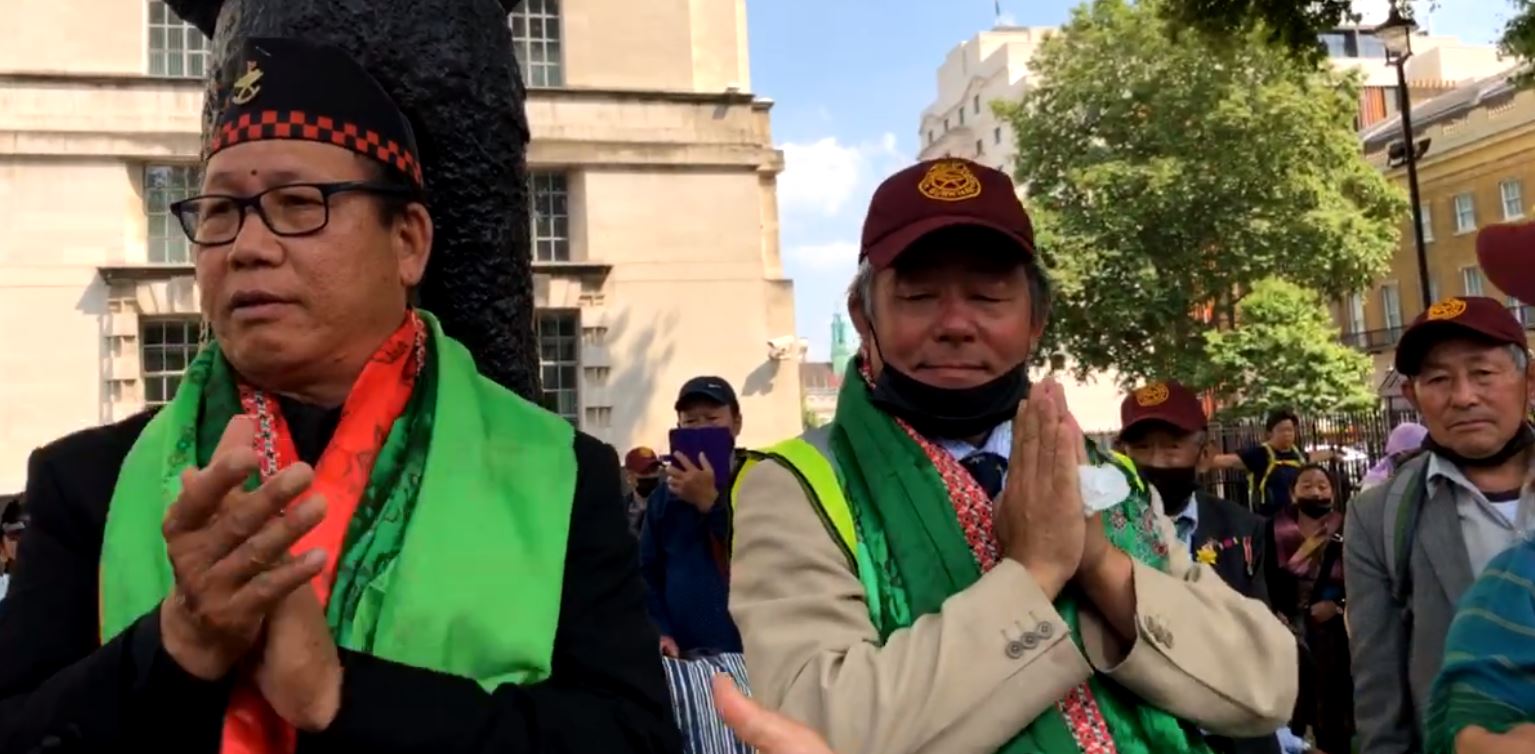 बेलायतमा भुतपुर्व गोर्खाहरुले तुरन्तै आफ्ना मागहरुलाई सम्बोधन गरिदिन माग राख्दै भोक हडताल थाले