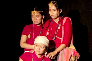 दिलिप वान्तावाको कथामा आधारित नाटक`सेमुना´को मंचन कुन्ज नाटकघरमा