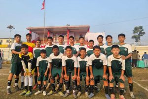 मेयर कप अण्डर–१६ फुटबलमा चार विद्यालय सेमिफाइनलमा प्रवेश