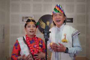 गीतकार चन्द्र जयपाल राईको शब्दमा ‘उधौली र उभौली साकेला’ सार्वजनिक