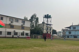 एभरेष्ट अन्तर हाउस फुटबल टुर्नामेन्ट सुरु : कक्षा पाँच मुनी कोशी हाउस विजयी